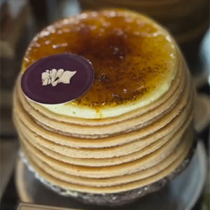 洋梨とマロンのシブースト